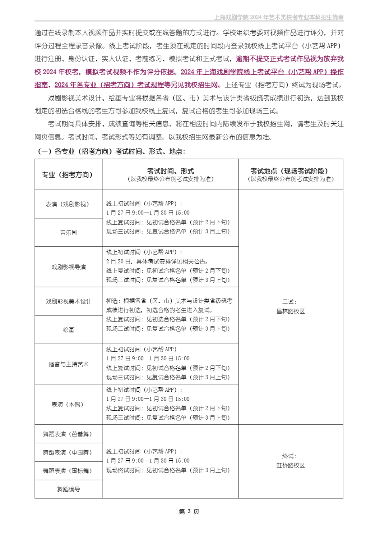 上海戏剧学院2024年艺术类校考专业本科招生简章_02.png